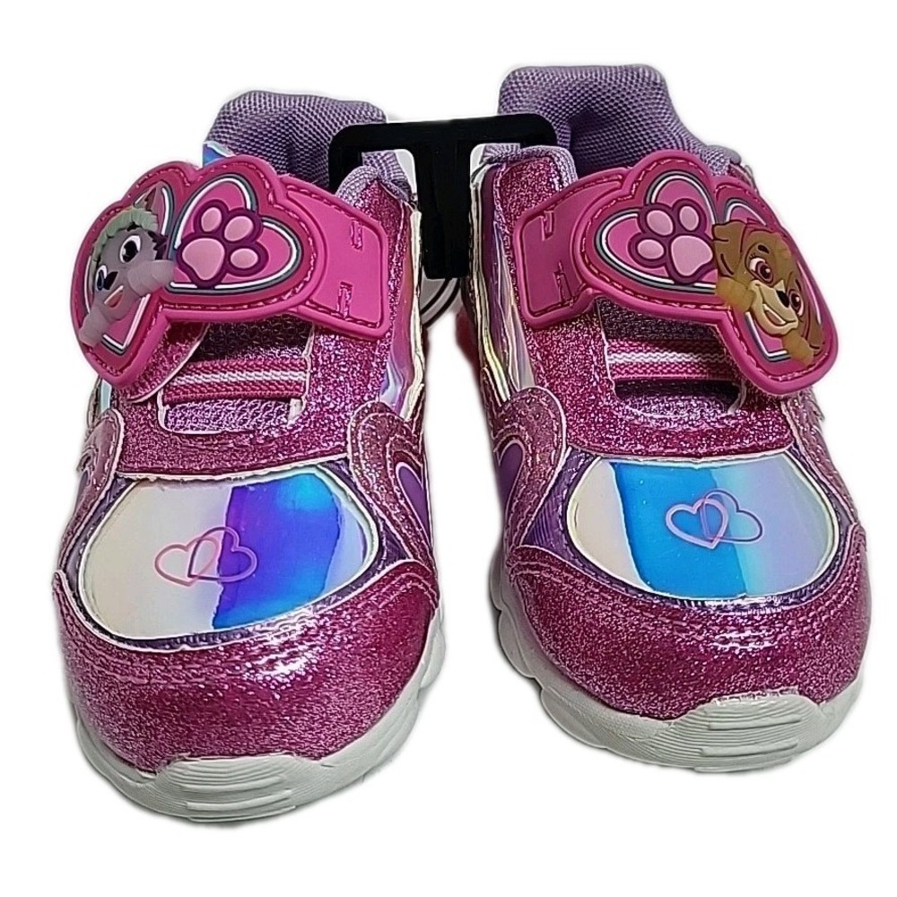 PAW Patrol Toddler Girls'‎ Light-Up Sneakers Size 7 - NWT Shoes